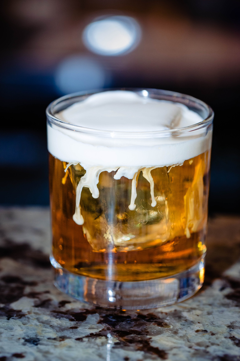 Custom craft cocktail by Congressional Hospitality Group